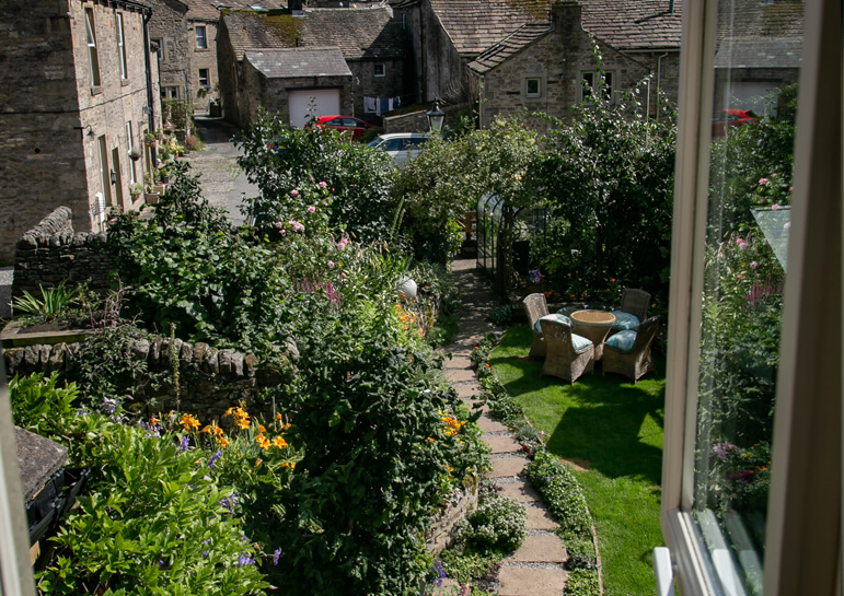 Tucked Away House Gallery 27 - View of Garden from Bedroom Window 2